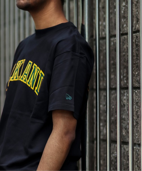 NEW ERA(ニューエラ)の「【NEW ERA / ニューエラ】 S/S Cotton Tシャツ(Tシャツ/カットソー・メンズ・ホワイト/ブラック・MEDIUM/LARGE)」の10枚目の写真