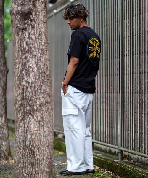 NEW ERA(ニューエラ)の「【NEW ERA / ニューエラ】 S/S Cotton Tシャツ(Tシャツ/カットソー・メンズ・ホワイト/ブラック・MEDIUM/LARGE)」の12枚目の写真