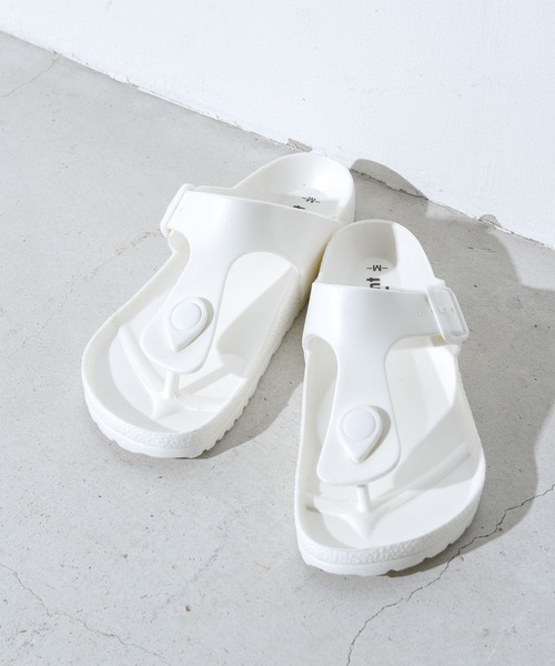 CALIFORNIA OUTFITTERS（カリフォルニア アウトフィッターズ）の「EVAトングサンダル（サンダル・レディース・アイボリー/ブラック/グレー・M/L）」の20枚目の写真