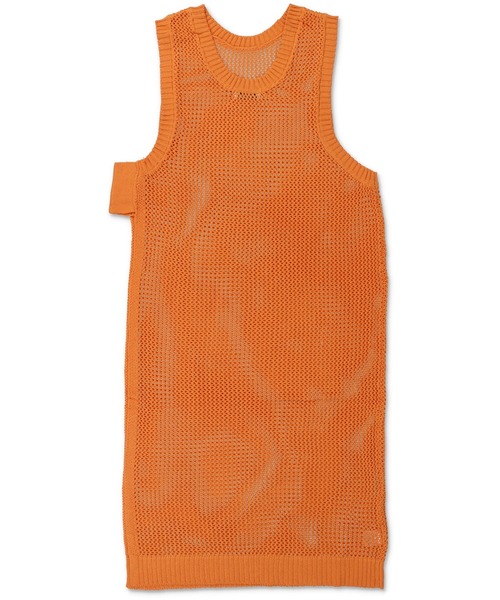 Lull（ルル）の「【Lull / ルル】サイドスリットメッシュニットワンピース（ワンピース・レディース・ホワイト/ブラック/ライム/イエロー/オレンジ・ONESIZE）」の21枚目の写真