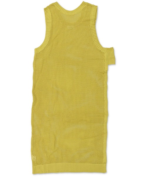 Lull（ルル）の「【Lull / ルル】サイドスリットメッシュニットワンピース（ワンピース・レディース・ホワイト/ブラック/ライム/イエロー/オレンジ・ONESIZE）」の17枚目の写真