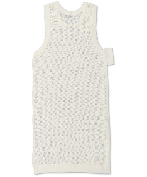 Lull（ルル）の「【Lull / ルル】サイドスリットメッシュニットワンピース（ワンピース・レディース・ホワイト/ブラック/ライム/イエロー/オレンジ・ONESIZE）」の18枚目の写真