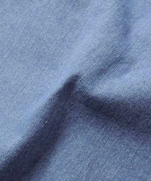 GLAZOS（グラソス）の「接触冷感デニム・ワイドハーフパンツ（デニムパンツ・キッズ・ライトブルー/ブルー・130cm/140cm/150cm/160cm/170cm）」の17枚目の写真