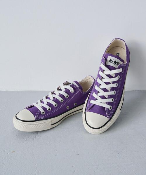 CONVERSE（コンバース）の「＜ CONVERSE ＞オールスター US COL OX スニーカー（スニーカー・レディース・パープル・22.5cm/23cm/23.5cm/24cm/24.5cm/25cm）」の2枚目の写真