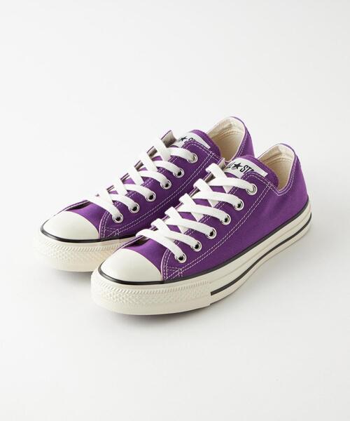 CONVERSE（コンバース）の「＜ CONVERSE ＞オールスター US COL OX スニーカー（スニーカー・レディース・パープル・22.5cm/23cm/23.5cm/24cm/24.5cm/25cm）」の4枚目の写真