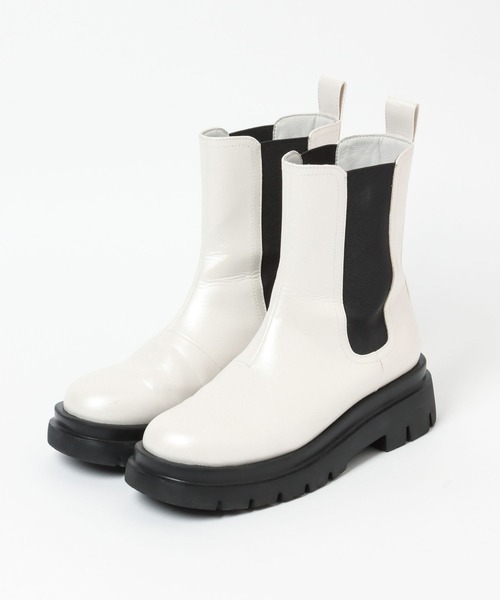 PAGEBOY（ページボーイ）の「モードチェルシーブーツ（ブーツ・レディース・ブラック/オフホワイト・M/L）」の21枚目の写真