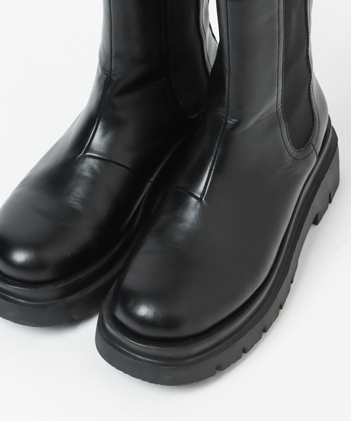 PAGEBOY（ページボーイ）の「モードチェルシーブーツ（ブーツ・レディース・ブラック/オフホワイト・M/L）」の12枚目の写真