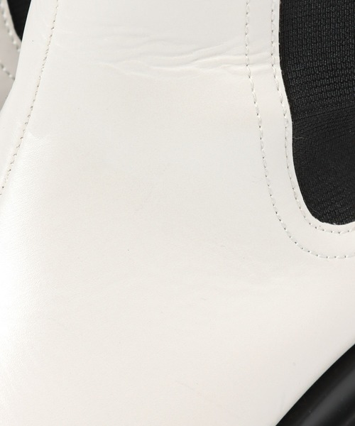 PAGEBOY（ページボーイ）の「モードチェルシーブーツ（ブーツ・レディース・ブラック/オフホワイト・M/L）」の10枚目の写真