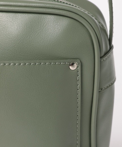 LAKOLE(ラコレ)の「フロントポケットスクエアショルダーバッグ / 344261(ショルダーバッグ・メンズ・ブラック/グレー/カーキ・FREE)」の18枚目の写真