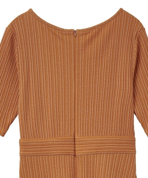 クラネ CLANE リブサーキュラー ワンピース RIB CIRCULAR ONE PIECE 【2022 新作】 CLANE/クラネ】RIB CIRCULAR ONE PIECE/リブサーキュラーワンピース