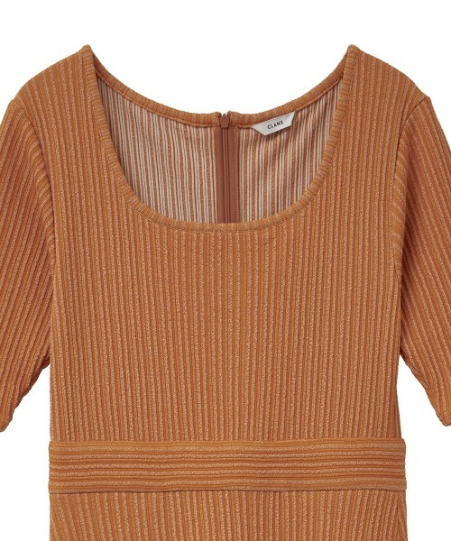 ワンピース CLANE RIB CIRCULAR ONE PIECE CLANE（クラネ）の「RIB CIRCULAR ONE PIECE（ワンピース）」 - WEAR