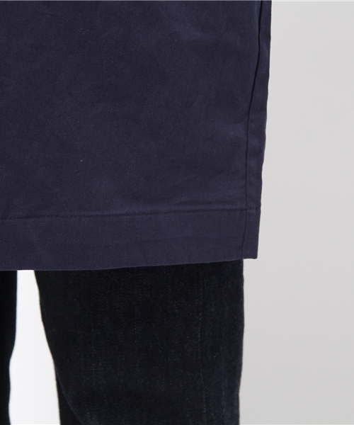 ikka（イッカ）の「裏配色チェスターコート（チェスターコート・レディース・オフホワイト/ネイビー/ベージュ・MEDIUM/LARGE）」の11枚目の写真