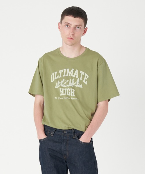 Levi's(リーバイス)の「Levi’s/リーバイス リラックスフィット Tシャツ ULTIMATE HIGH(Tシャツ/カットソー・メンズ・グリーン・S/L/XL/M)」の1枚目の写真