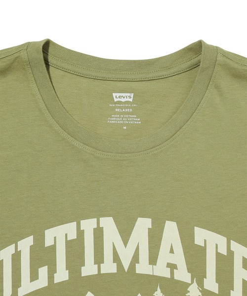 Levi's(リーバイス)の「Levi’s/リーバイス リラックスフィット Tシャツ ULTIMATE HIGH(Tシャツ/カットソー・メンズ・グリーン・S/L/XL/M)」の2枚目の写真