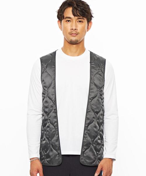 green label relaxing（グリーンレーベルリラクシング）の「【WEB限定】JUSTFIT 2WAY ステンカラー コート（ステンカラーコート・メンズ・ベージュ/ネイビー・S/M/L）」の20枚目の写真
