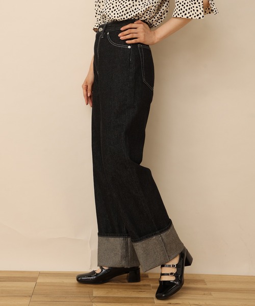 one after another NICE CLAUP(ワンアフターアナザーナイスクラップ)の「ダブルストラップヒールシューズ(パンプス・レディース・ブラック・MEDIUM/LARGE/SMALL)」の5枚目の写真