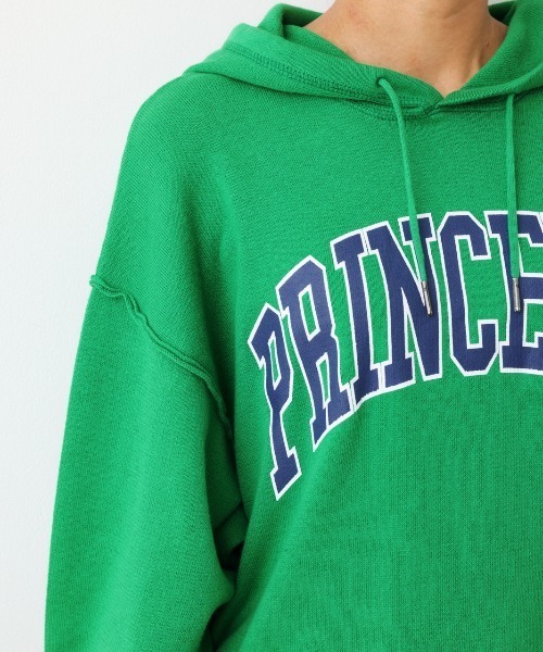 RODEO CROWNS WIDE BOWL（ロデオクラウンズワイドボウル）の「スウェットライクニットパーカー（パーカー・レディース・ブラック/グレー×ホワイト/グリーン/オレンジ・FREE）」の10枚目の写真