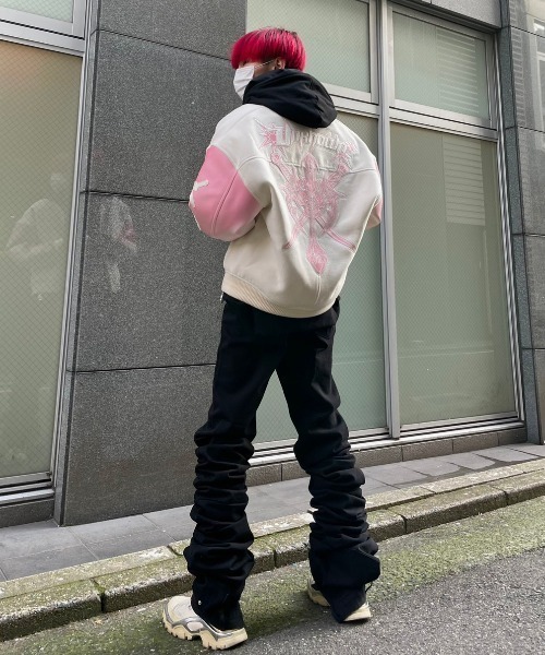 アンノウン・ロンドン LOGO VARSITY JACKET スタジャン 楽天市場】正規品【 UNKNOWN LONDON LOGO VARSITY JACKET