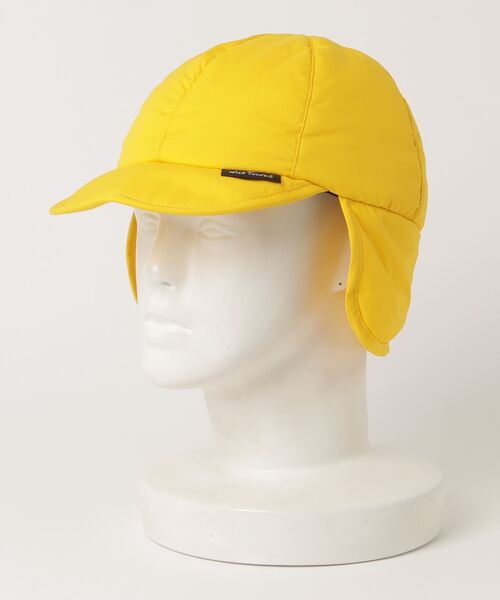 WILD THINGS（ワイルドシングス）の「【WILDTHINGS / ワイルドシングス】PADDING　CAP（キャップ・メンズ・ブラック/オリーブ/ブルー/イエロー・FREE）」の4枚目の写真