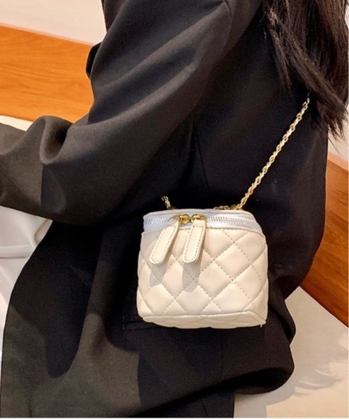 Burner(バーナー)の「【OKUOKU 0909】 キルティング ミニバニティバッグ / oku-bag-520-27(ショルダーバッグ・メンズ・その他3/その他1・FREE)」の10枚目の写真