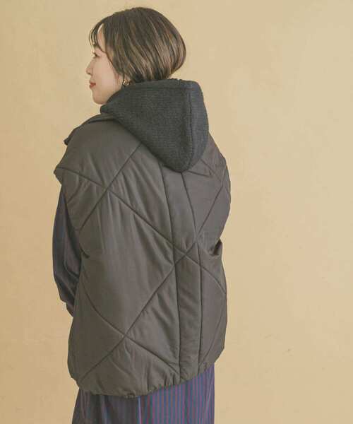 ITEMS URBANRESEARCH(アイテムズ アーバンリサーチ)の「リブニットバラクラバ(ニットキャップ/ビーニー・レディース・アイボリー/ブラック/レッド・-)」の14枚目の写真