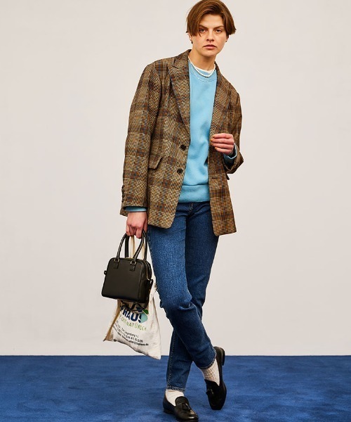 THE SHINZONE（ザ　シンゾーン）の「[THE SHINZONE/ザ シンゾーン] コモンスウェット（スウェット・レディース・ライトグリーン/サックスブルー/グレー/イエロー/ブルー・F）」の10枚目の写真