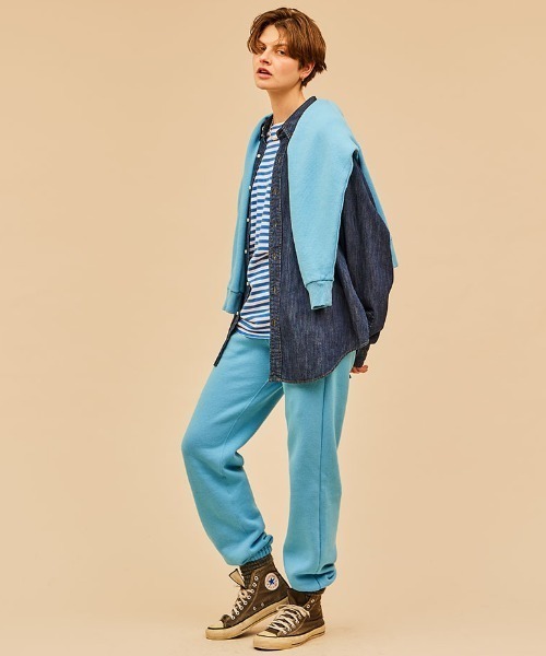 THE SHINZONE（ザ　シンゾーン）の「[THE SHINZONE/ザ シンゾーン] コモンスウェット（スウェット・レディース・ライトグリーン/サックスブルー/グレー/イエロー/ブルー・F）」の18枚目の写真