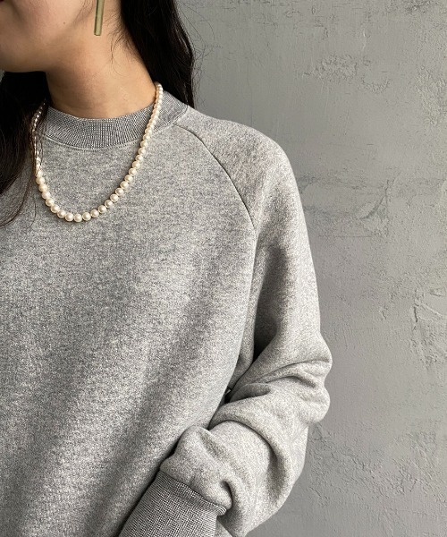 THE SHINZONE（ザ　シンゾーン）の「[THE SHINZONE/ザ シンゾーン] コモンスウェット（スウェット・レディース・ライトグリーン/サックスブルー/グレー/イエロー/ブルー・F）」の6枚目の写真