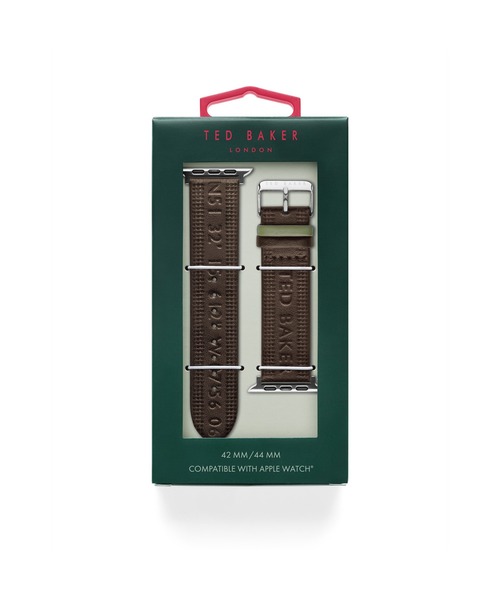 Ted Baker(テッドベーカー)の「TED BAKER/テッドベーカー APPLE WATCH STRAPS 替えベルトTEA-BKS42F130 メンズ(アナログ腕時計・メンズ・ブラウン・FREE)」の2枚目の写真