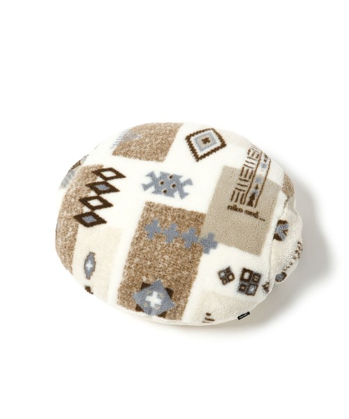 niko and...（ニコアンド）の「オリジナルエスニック柄ハンドインクッション（クッション/クッションカバー・レディース・オフホワイト/ベージュ/チャコール・0）」の5枚目の写真