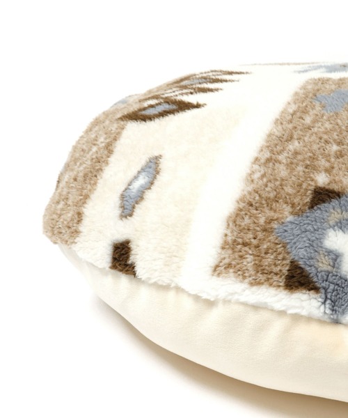 niko and...（ニコアンド）の「オリジナルエスニック柄ハンドインクッション（クッション/クッションカバー・レディース・オフホワイト/ベージュ/チャコール・0）」の11枚目の写真