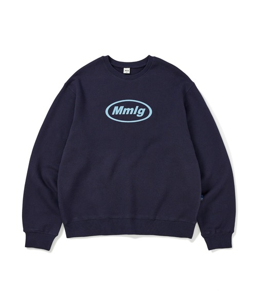87mm(87mm)の「【87MM / Mmlg】MMLG SWEAT / パルチムエムエム Mmlg MMLG フロントロゴ スウェットシャツ(スウェット・レディース・ライトグレー/ナチュラル/レッド/ライトブルー/ダークパープル・MEDIUM/LARGE/SMALL)」の9枚目の写真