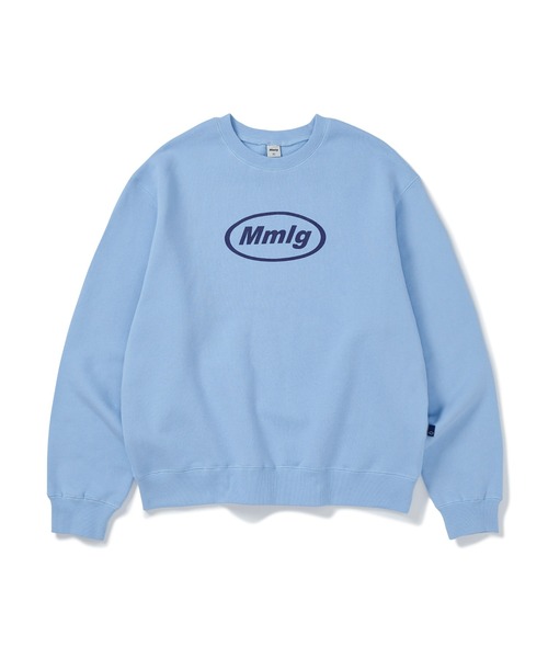 87mm(87mm)の「【87MM / Mmlg】MMLG SWEAT / パルチムエムエム Mmlg MMLG フロントロゴ スウェットシャツ(スウェット・レディース・ライトグレー/ナチュラル/レッド/ライトブルー/ダークパープル・MEDIUM/LARGE/SMALL)」の8枚目の写真