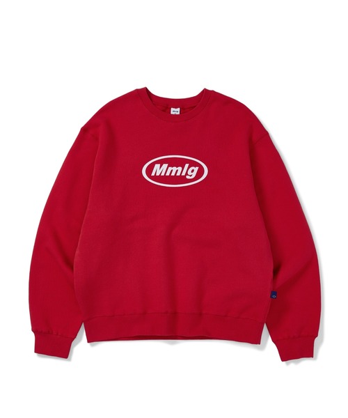 87mm(87mm)の「【87MM / Mmlg】MMLG SWEAT / パルチムエムエム Mmlg MMLG フロントロゴ スウェットシャツ(スウェット・レディース・ライトグレー/ナチュラル/レッド/ライトブルー/ダークパープル・MEDIUM/LARGE/SMALL)」の10枚目の写真