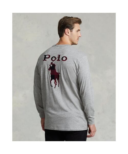 POLO RALPH LAUREN（ポロ ラルフ ローレン）の「クラシック フィット Big Pony ロゴ ジャージー Tシャツ（Tシャツ/カットソー・メンズ・グレー系・S/M/L/XL/XS/XXL）」の4枚目の写真