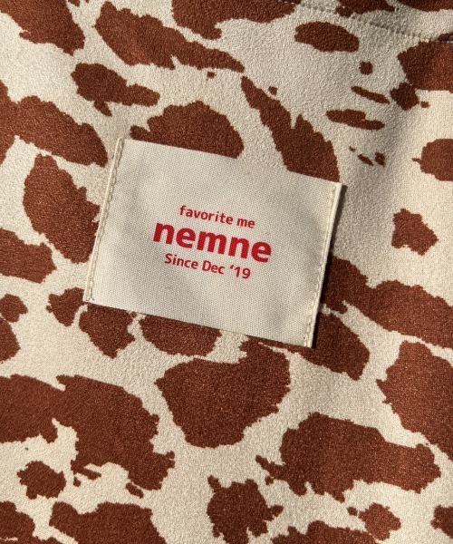 nemne store(ネンネストア)の「アニマル柄トートバッグ(トートバッグ・レディース・ブラック/ベージュ/ブラウン・フリー)」の12枚目の写真