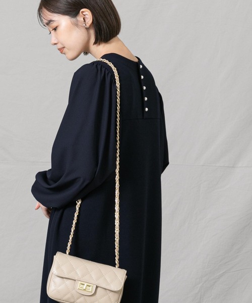 ポンチ異素材ｂパールワンピース ワンピース Gready Brilliant グレディブリリアン のファッション通販 Zozotown