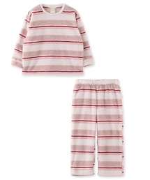 fran de lingerie（フランデランジェリー）の「もこもこ フリースキッズかぶり上下セット パジャマ ふわふわ 部屋着 かわいい あったか（ルームウェア/パジャマ）」