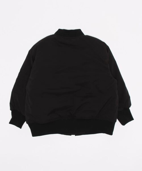 XLARGE KIDS（エクストララージキッズ）の「MA-1ブルゾン（MA-1・キッズ・ブラック/カーキ・130cm/140cm/120cm/110cm）」の4枚目の写真