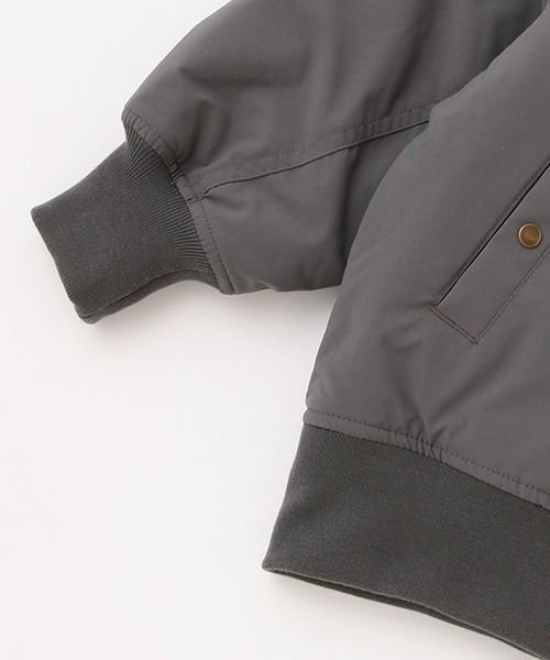 XLARGE KIDS（エクストララージキッズ）の「MA-1ブルゾン（MA-1・キッズ・ブラック/カーキ・130cm/140cm/120cm/110cm）」の11枚目の写真