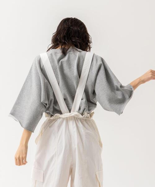 CITEN(シテン)の「<CITEN>クロップド スウェット(スウェット・レディース・ホワイト/グレー・FREE)」の13枚目の写真