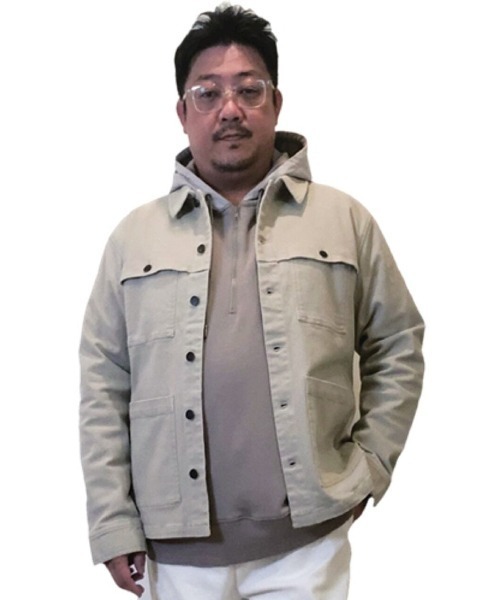 Alil(アリル)の「【Alil】アリル 裏毛 ハーフジップ パーカー 大人カジュアル 韓国 ファッション ストリート(パーカー・メンズ・ブラック/グレイッシュベージュ/オフホワイト・LARGE/MEDIUM/SMALL)」の13枚目の写真