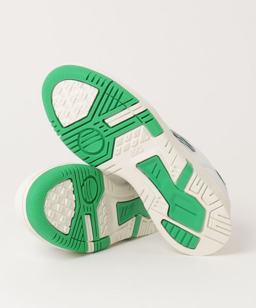 ASICS EX89 スニーカー ホワイト/グリーン asics EX89 WHITE/SHAMROCK GREEN（アシックス イーエックス89