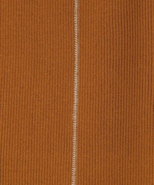 LOWRYS FARM（ローリーズファーム）の「ハイショクニットタイトスカート　183681（スカート・レディース・ブラック/アイボリー/オレンジ・FREE）」の17枚目の写真