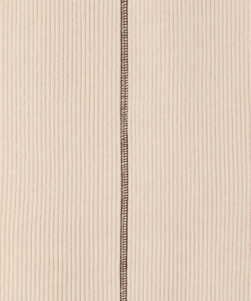 LOWRYS FARM（ローリーズファーム）の「ハイショクニットタイトスカート　183681（スカート・レディース・ブラック/アイボリー/オレンジ・FREE）」の18枚目の写真