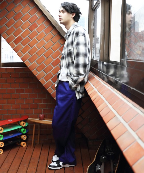 ８(eight)（エイト）の「オーバーサイズネルシャツ（シャツ/ブラウス・メンズ・ホワイト/グレー/ブラック・LARGE/MEDIUM）」の6枚目の写真