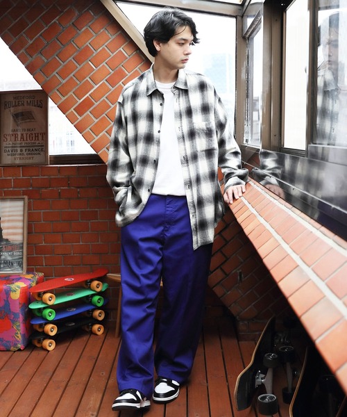 ８(eight)（エイト）の「オーバーサイズネルシャツ（シャツ/ブラウス・メンズ・ホワイト/グレー/ブラック・LARGE/MEDIUM）」の9枚目の写真