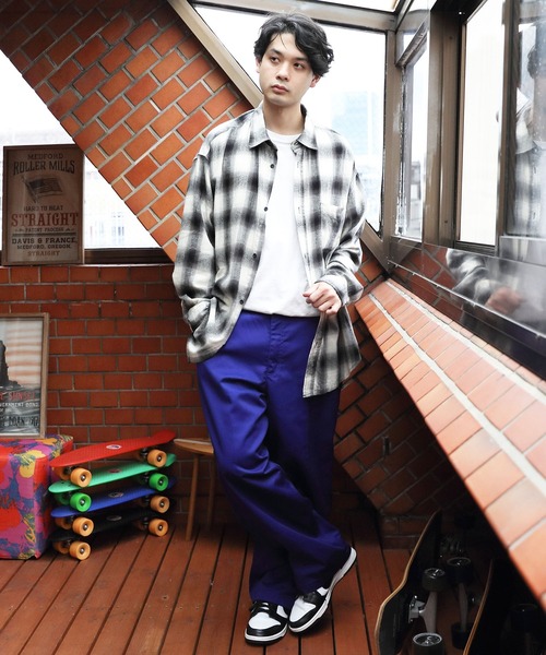 ８(eight)（エイト）の「オーバーサイズネルシャツ（シャツ/ブラウス・メンズ・ホワイト/グレー/ブラック・LARGE/MEDIUM）」の11枚目の写真