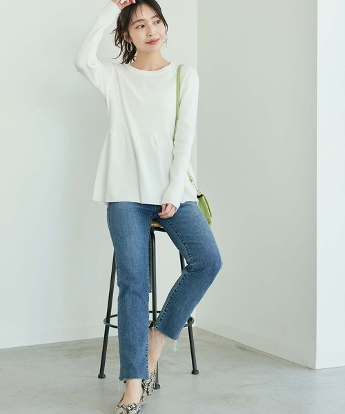 fifth（フィフス）の「スクエアトゥステッチフラットシューズ（バレエシューズ・レディース・ブラック/ゴールド/パイソン・22.5cm/23.0cm/23.5cm/24.0cm/24.5cm）」の9枚目の写真