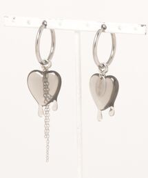 tone | 【Beauty bell】フープたらりんハートピアス(ピアス（両耳用）)